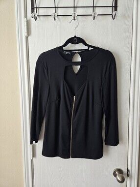 Bebe Keyhole Blouse